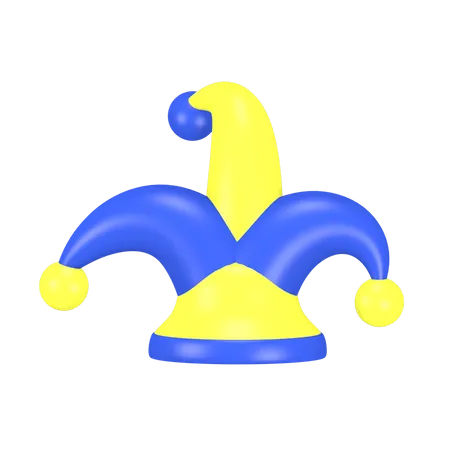 Clownhut  3D Icon