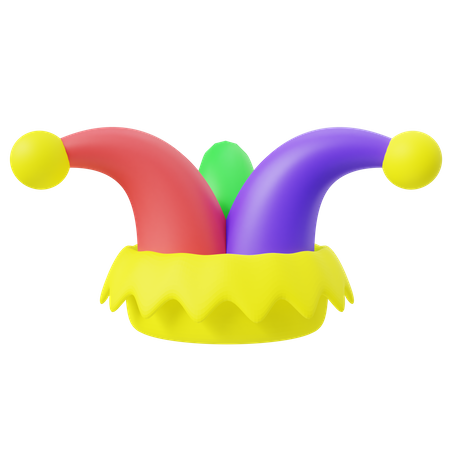 Clownhut  3D Icon