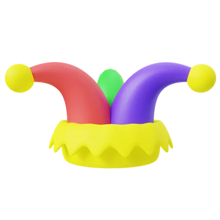 Clownhut  3D Icon