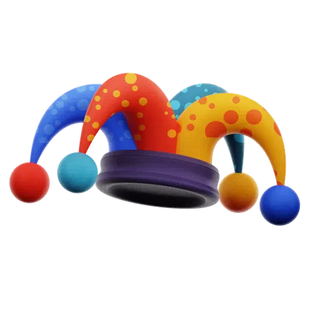 Clownhut  3D Icon
