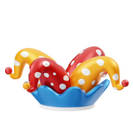 Clownhut  3D Icon