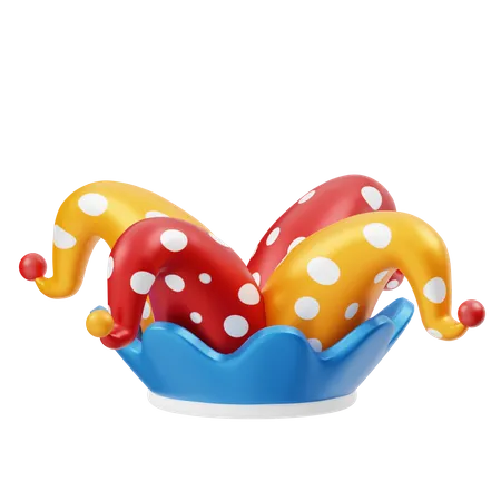 Clownhut  3D Icon