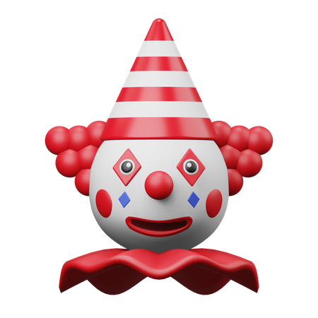 Clown poisson d'avril  3D Icon