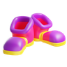 graphics of clown shoes