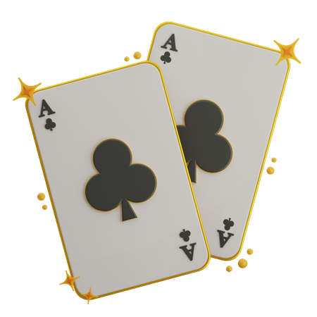 Club Ace Card  3D Icon