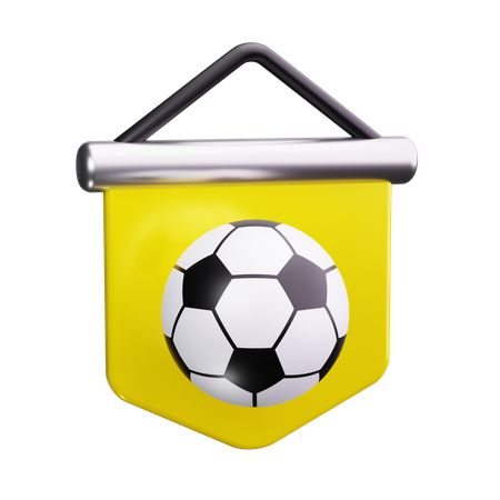 Club de fútbol  3D Icon