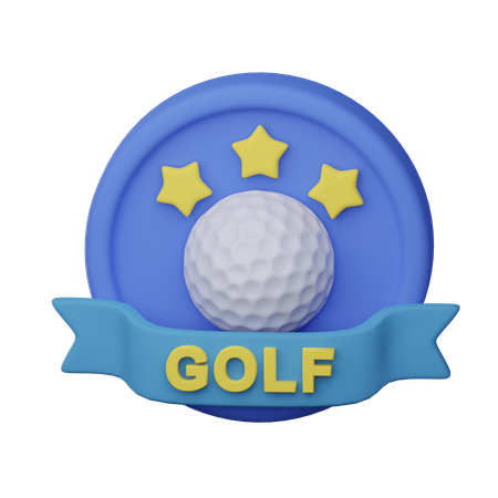 Club de golf  3D Icon