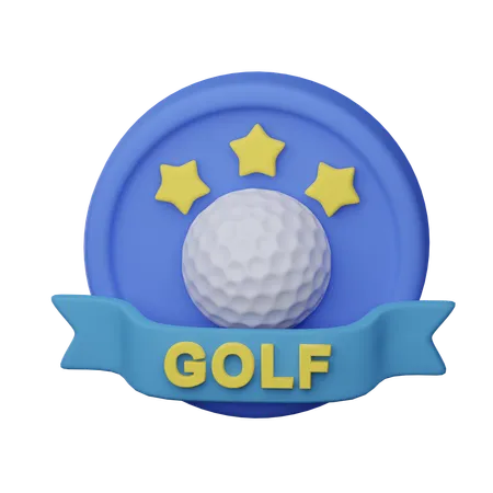 Club de golf  3D Icon