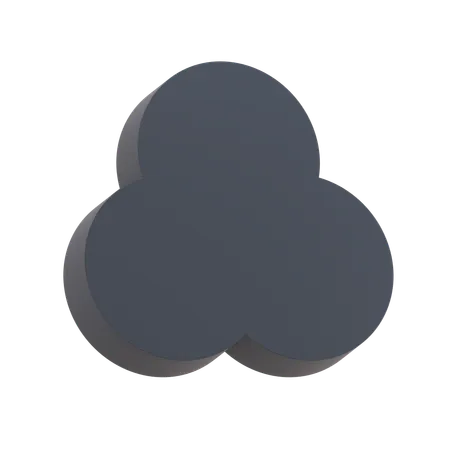 Club Flower  3D Icon