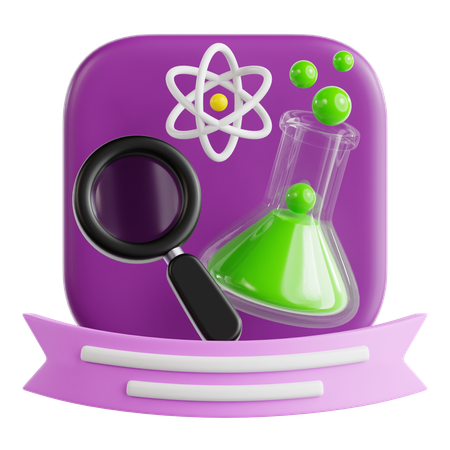 Club de science  3D Icon