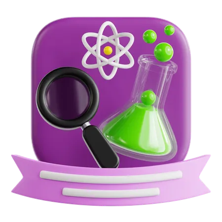 Club de science  3D Icon