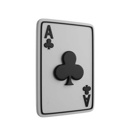 Clubs card  3D Icon