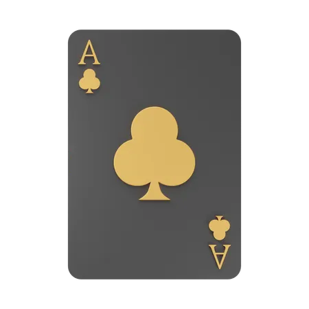 Clubs Card  3D Icon
