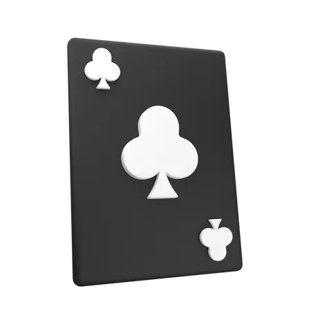 Clubs Card  3D Icon