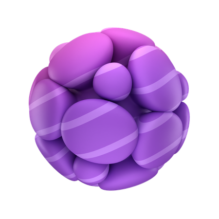 Cluster Balloon  3D Icon