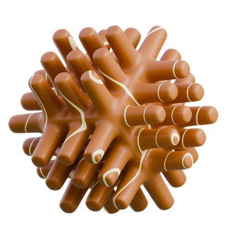 Cluster Cigarette Filter Tips  3D Icon