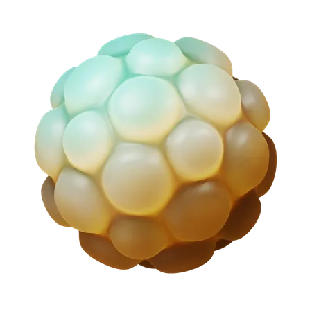 Cluster Of Cells  3D Icon