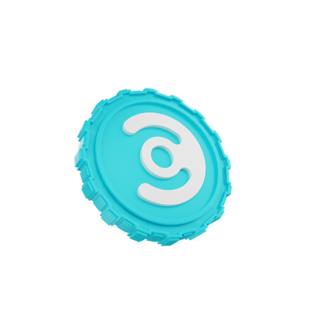 Mmm moneda  3D Icon