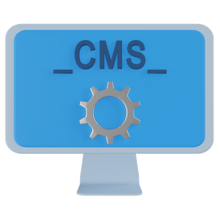 CMS  3D Icon