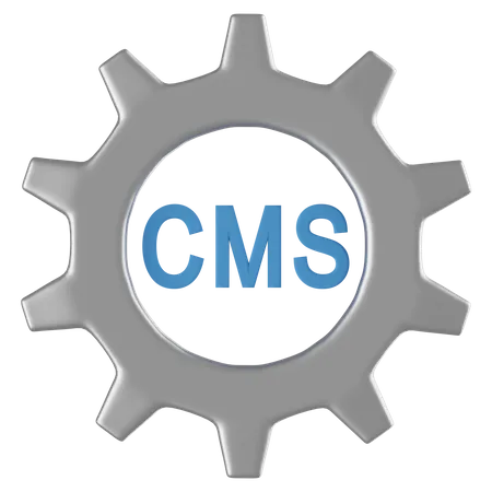 CMS Management 3D Icon