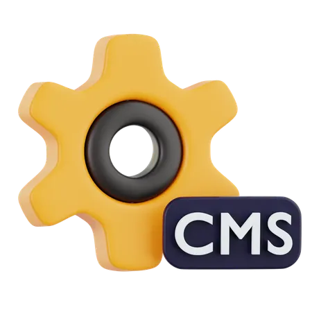 Cms Setting  3D Icon
