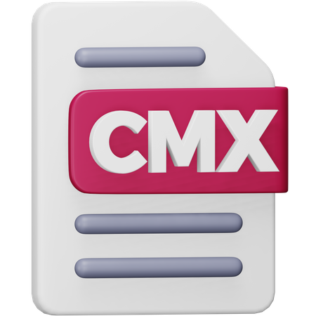 Cmx-Datei  3D Icon