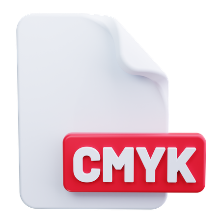 Cmyk  3D Icon