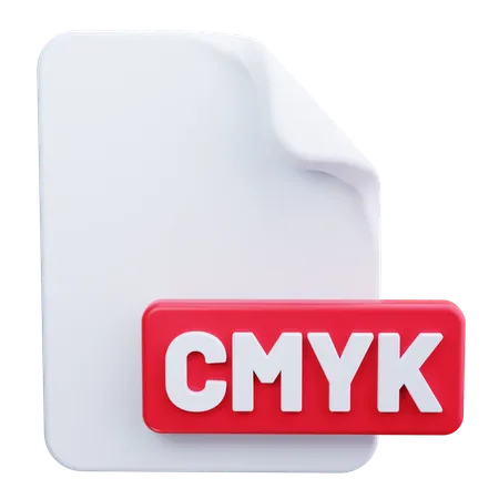 Cmyk  3D Icon