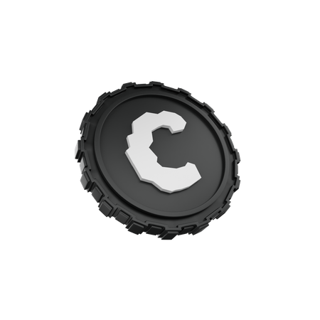 Cnd Coin  3D Icon