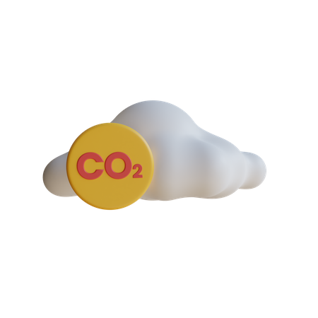 Co 2  3D Icon