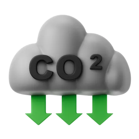 Co 2 Reduction  3D Icon