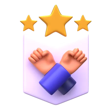 Co-op Gaming Badge  3D Icon