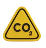 co2 warning sign