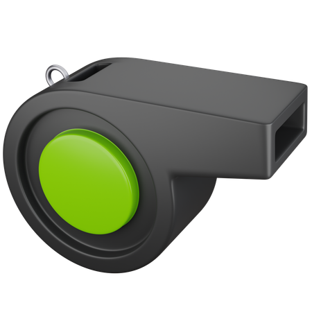 Coach Whistle  3D Icon