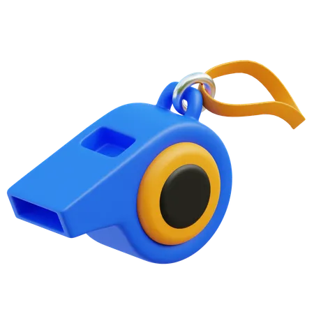 Coach Whistle  3D Icon