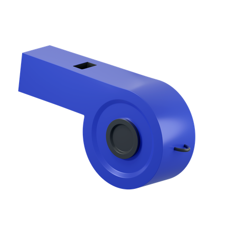 Coach Whistle  3D Icon