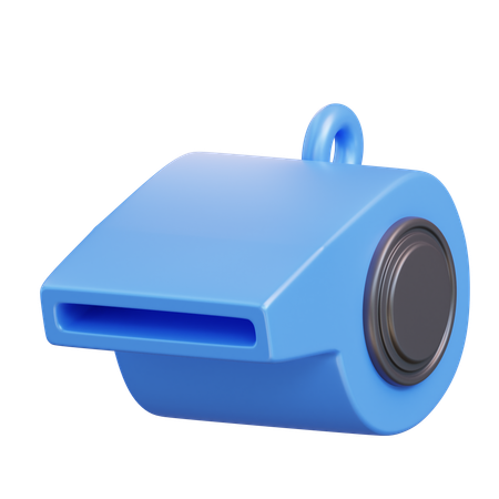 Coach Whistle  3D Icon