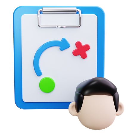 Coaching  3D Icon