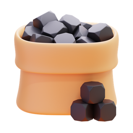 COAL  3D Icon