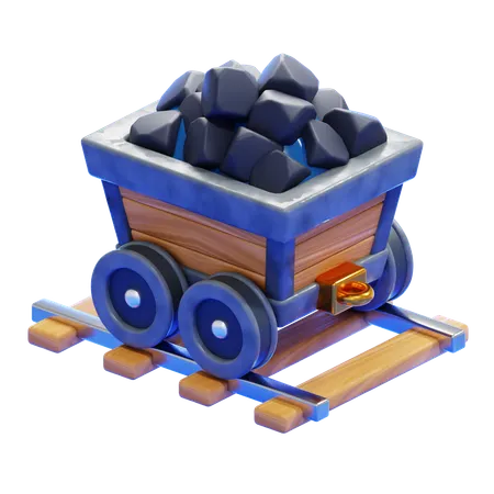 COAL MINING  3D Icon