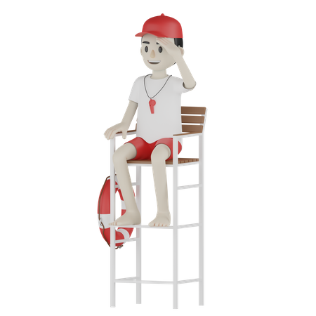 Coast Guard Salute  3D Icon