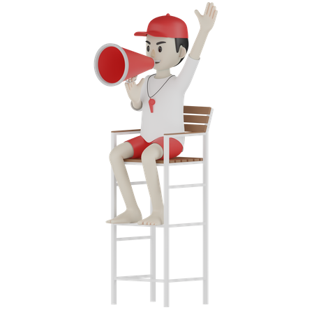 Coast Guard Seating  3D Icon