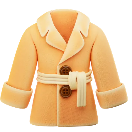 Coat  3D Icon