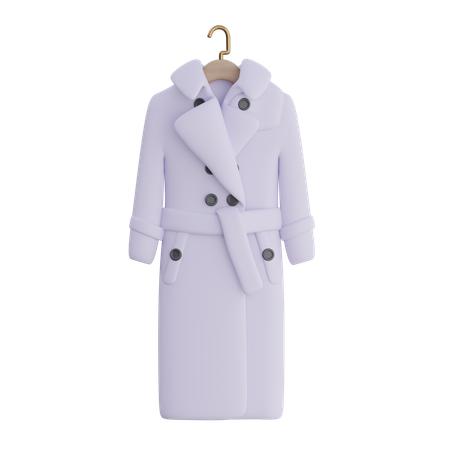 Coat  3D Icon