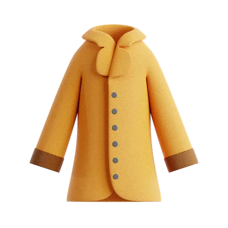 Coat  3D Icon