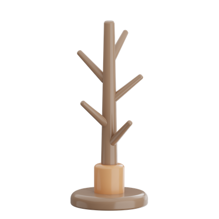 Coat Rack  3D Icon