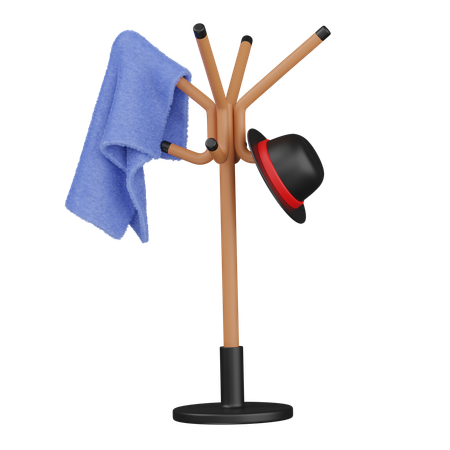 Coat Stand  3D Icon