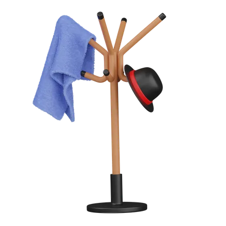 Coat Stand  3D Icon