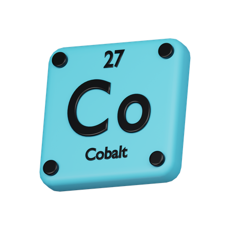 Cobalt  3D Icon