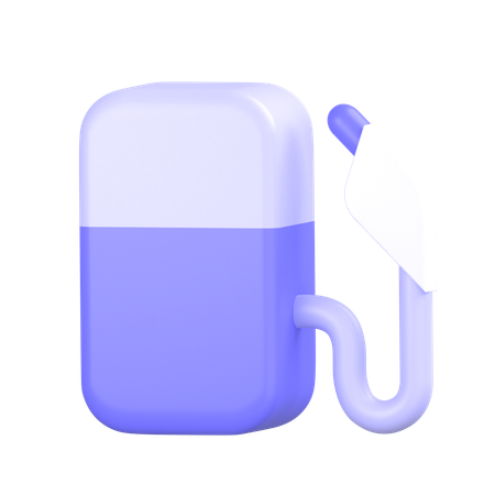 Gasolinera  3D Icon